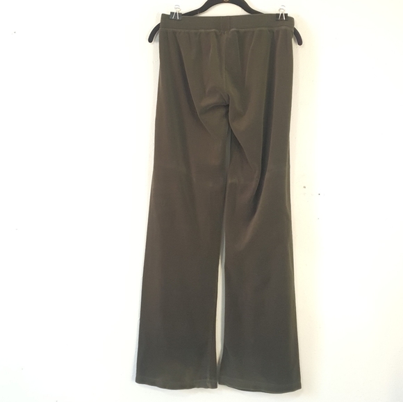 Vintage Juicy Couture Olive Green Velour Tracksuit - Picture 7 of 10